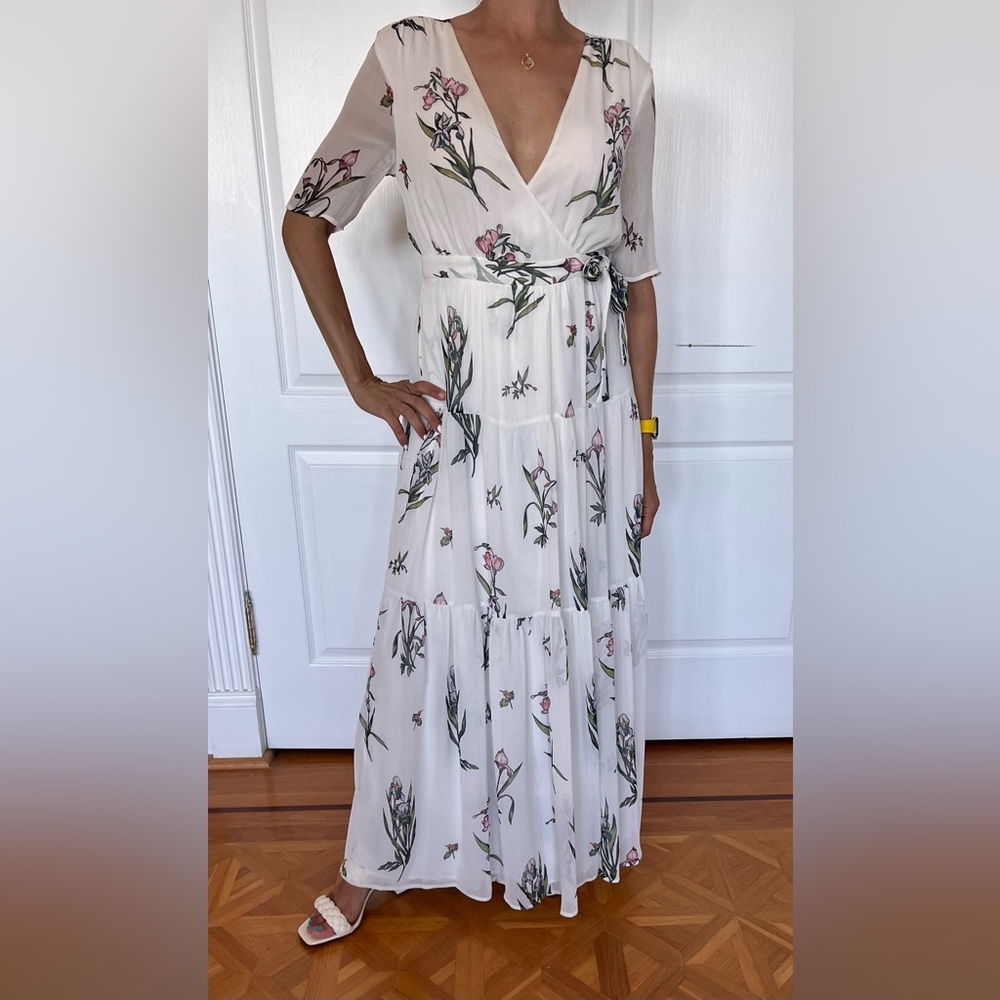 Roller Rabbit Iris summer long dress size S